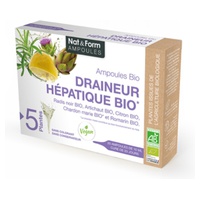 Escurridor hepático orgánico 20 ampollas de 10ml - Nat & Form | Natural Doctor