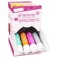 Ajakbalzsam bemutatóállvány 4 illattal