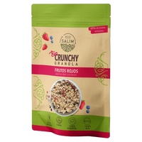 Crunchy granola röda frukter bio