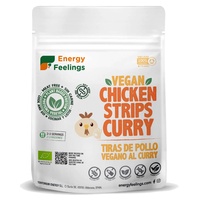 Ekologisk curry veganska kycklingstrimlor