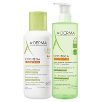 Exomega krém + exomega gel 2 v 1
