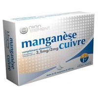 Manganeso Cobre Oligoelemento 30 comprimidos - Fenioux | Natural Doctor