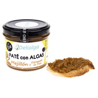 Patê com Alga Mexilhão e Espaguete do Mar Bio de Alga 100 g - Delialga
