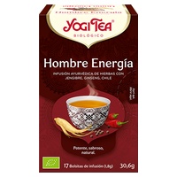 Infusión ayurvédica Té del Hombre 17 bolsitas infusoras de 1.8g - Yogi Tea | Natural Doctor