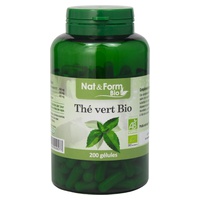 Té verde orgánico 200 cápsulas vegetales - Nat & Form | Natural Doctor
