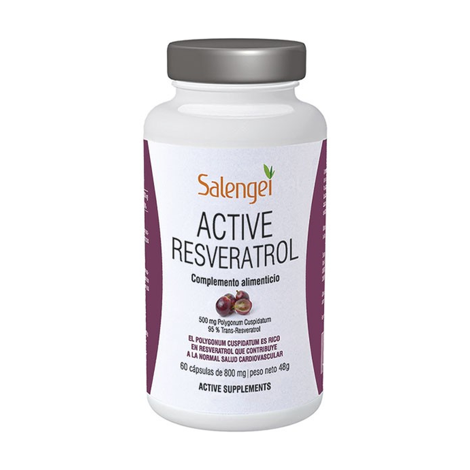 Active Resveratrol 60 cápsulas de Salengei Naturitas