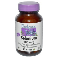 Selenio Sin Levadura 90 cápsulas de 200μg - Bluebonnet | Natural Doctor