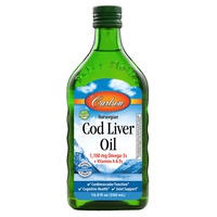 Aceite de hígado de bacalao noruego 500 ml - Carlson Labs | Natural Doctor
