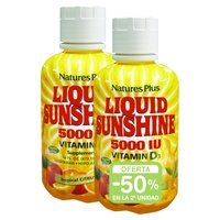 Pack Vitamina D3 Liquid Sunshine 2 unidades de 473ml - Natures Plus | Natural Doctor