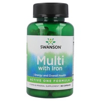 Active One Multivitamínico con Hierro 90 cápsulas - Swanson | Natural Doctor