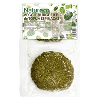 Hambúrguer orgânico de tofu e espinafre 2x80g 160 g - Natureco