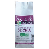 Semilla de chía orgánica 200 g - Fructivia | Natural Doctor