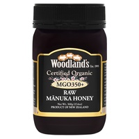 Manukový med mgo350+ bio raw monoflorální