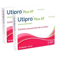 Pacote utipro plus af (cistite) 60 cápsulas - Devicare