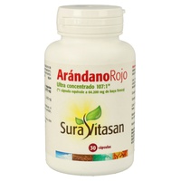 Arándano Rojo 30 cápsulas de 600 mg Sura Vitasan | Natural Doctor