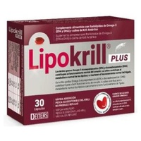 Lipokrill Omega 3 cápsulas 30 krill Deitadores Antárticos