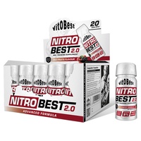 Nitrobest 20 suplemento deportivo 20 viales de 60ml (Frutas del bosque) - VIT.O.BEST | Natural Doctor