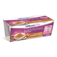 Crema sabor caramelo vainilla 2 unidades - biManán Linea | Natural Doctor