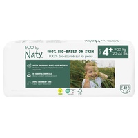 Fraldas eco 9-20kg tamanho 4+ 42 unidades - Eco by Naty