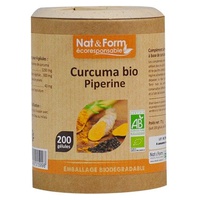 Ekologisk gurkmeja + piperin