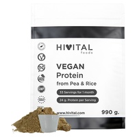 Veganský protein z hrášku a rýže