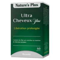 Ultra Cheveux Plus com MSM Ação Prolongada 60 comprimidos - Natures Plus