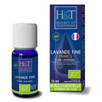 Aceite Esencial de Lavanda Fina (Lavandula angustifolia) Orgánico 10 ml de aceite esencial - Herbes & Traditions | Natural Doctor