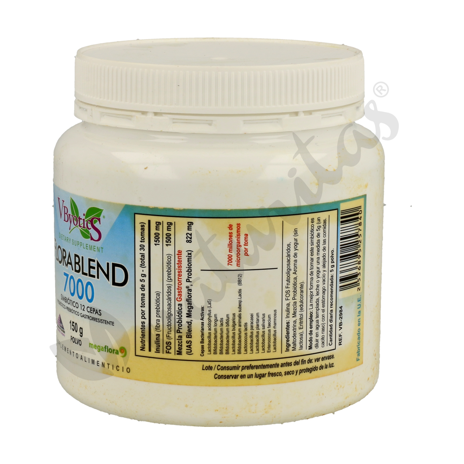 Florablend 7000 Simbiótico 150 g de Vbyotics Naturitas