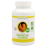 Aceite orgánico de semilla de calabaza 60 cápsulas de 500mg - L'Herbothicaire | Natural Doctor