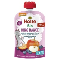 Smoothie dino dance maçã, mirtilo, ameixa 6m+