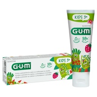 Gum kids gel zubní pasta jahoda 3+
