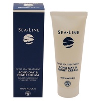 Creme de dia e de noite para acne facial do Mar Morto 75 ml de creme - Sealine