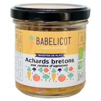 Achards de vegetais orgânicos 130 g - Babelicot