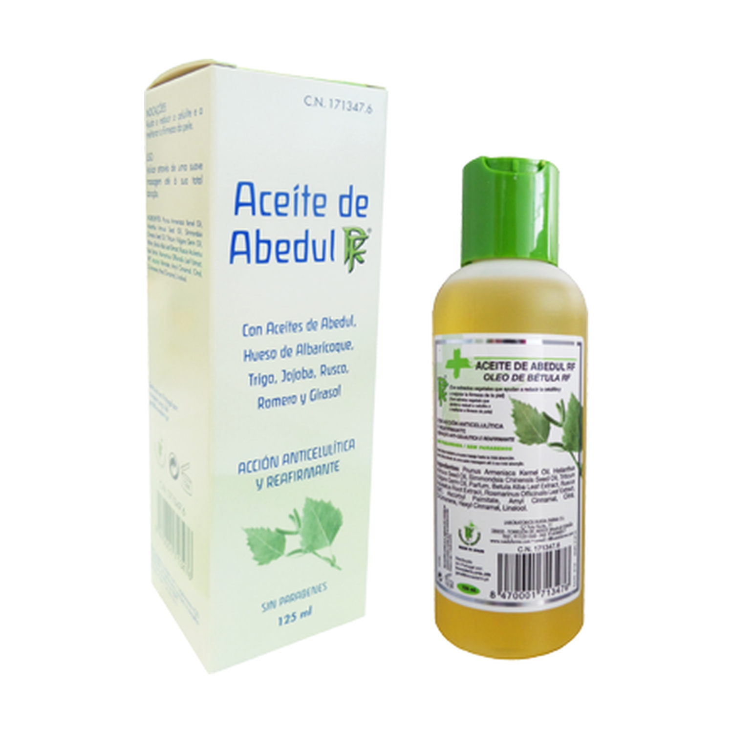 Aceite de Abedul 125 ml de Rueda Farma | Naturitas