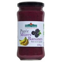 Mogen bananpuré utan socker