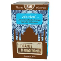 Bons Sonhos Bio 30 saquetas de infusão - Tisanes & Traditions