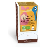 Té de hierbas Happy Event 20 bolsitas infusoras de 1.5g - Aromandise | Natural Doctor