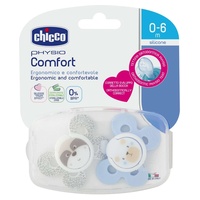 Physio comfort fiú szilikon cumi 0-6 hó