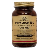 Vitamín b5 (kyselina pantothenová) 550 mg