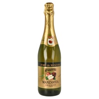 Jus de pomme pétillant non alcoolisé Manzavita