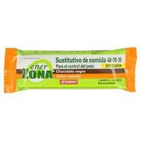 Barrita Sustitutiva 40-30-30 Chocolate Negro (Sabor Naranja) 1 barrita de 58 gr Enerzona | Natural Doctor