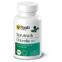 Espirulina + chlorella blandning