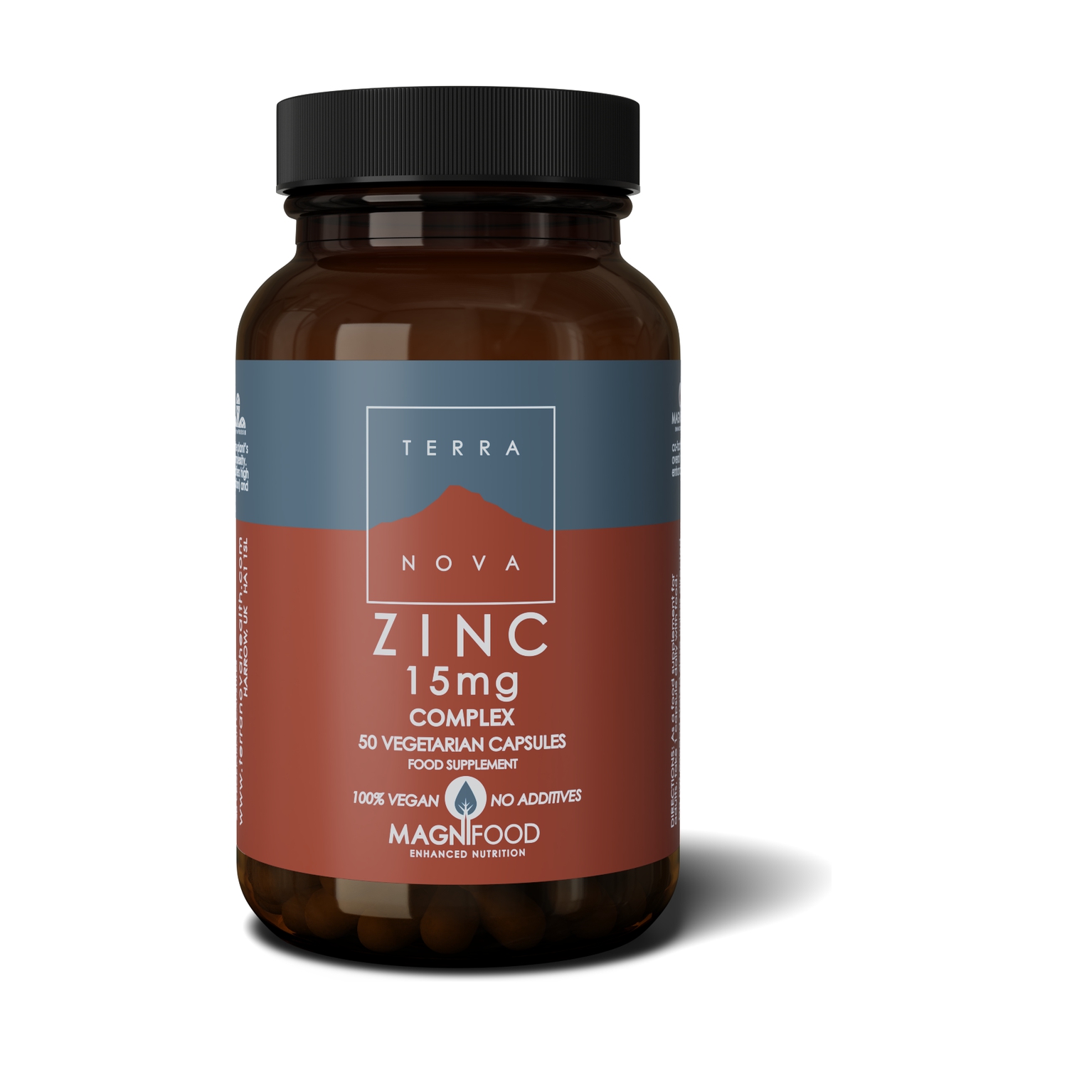 Zinc Complex 50 cápsulas de 15mg de Terranova Naturitas
