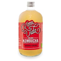 Kombucha Cenoura e Curcuma 250 ml - Komvida