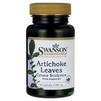 Hojas de alcachofa (Cynara Scolymus), 500 mg 60 cápsulas - Swanson | Natural Doctor