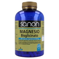 Magnesio Bisglicinato 300 cápsulas vegetales de 550mg - Sanon | Natural Doctor