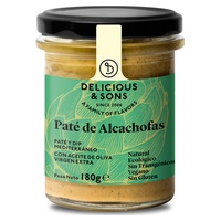 Patê de Alcachofra Orgânica 180 g - Delicious & Sons
