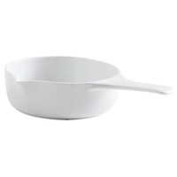 Panela de porcelana branca 16 cm, 0,75l (1G) 1 unidade (Branco) - Eschenbach