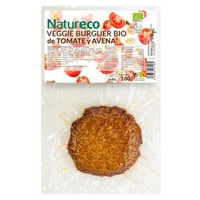 Hambúrguer vegano de tomate e aveia Eco 2 unidades de 80g - Natureco
