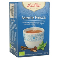 Infusión ayurvédica Mente Fresca 17 bolsitas infusoras de 2.2g - Yogi Tea | Natural Doctor